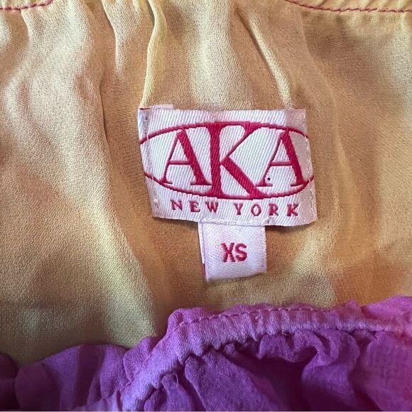 AKA New York 100% silk dress.‎ Size small - Picture 3 of 9